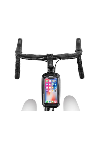 Wild Man X2 Hardshell Bisiklet Ön Gidon Çantası Kırmızı