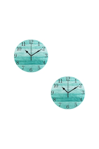 Kolay Okunabilen Sayılara Sahip 1/2/3 Saat Sessiz Çalışma Duvarı Gösterildiği Gibi Tip 7 1set Diğer