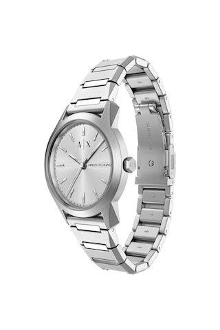 Armani Exchange Ax7180set Erkek Kol Saati Ve Kadın Kol Saati Metalik Gri