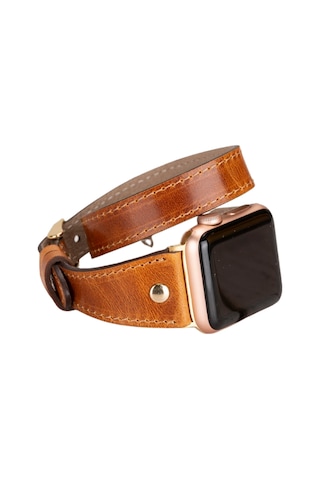 Bouletta Apple Uyumlu Watch Deri Kordon 42-44-45mm Slim Double To