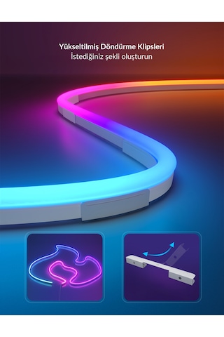 Govee Neon Led Şerit 2.nesil 3m -beyaz H61d3301
