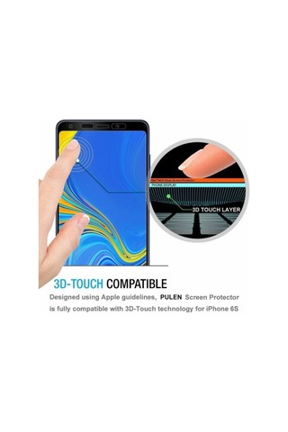 Samsung Uyumlu Galaxy A9 2018 5D Tam Kaplayan Ekran Koruyucu Cam (387605905)