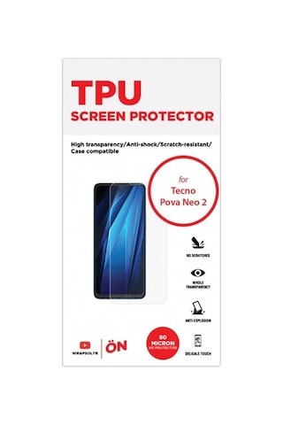 Tecno Pova Neo 2 Ekran Koruyucu Tpu Film