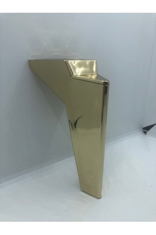Plastik, 16 Cm Gold Kaplama Koltuk , Mobilya Ayağı 4 Adet