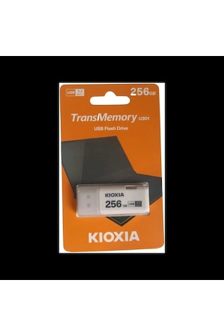 Kıoxıa U301 256gb Usb 3.2 Gen1 Transmemory Flash Disk Beyaz