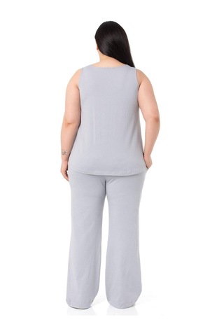 Büyük Beden Penye Açık Gri Eşofman Takımı-açık Gri Açık Gri