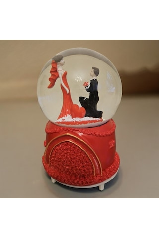 Evlilik Teklifi Müzikli Kar Küresi-cengizhan Unaler