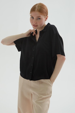 Fashion Friends Bayan Gömlek 25y0515k1 Siyah Siyah