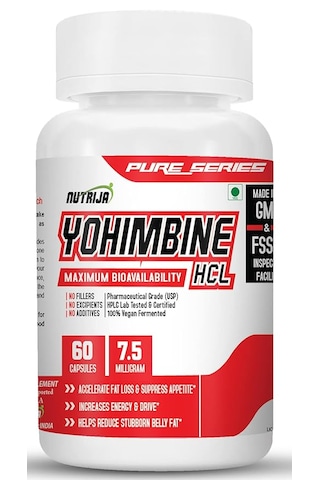 Nutrija Yohimbine Hcl 7.5mg 60 Kapsül