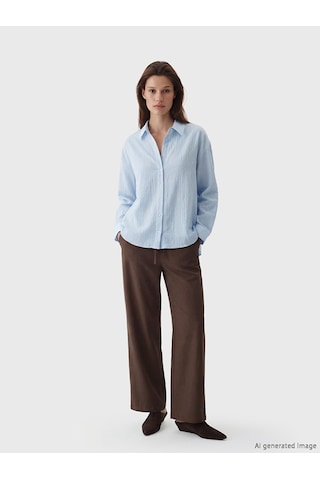 Lcw Modest Haki Beli Lastikli Kadın Pantolon