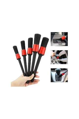 Carmind Oto Detay Temizlik Fırçası Seti 5 Parça