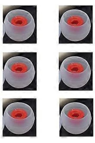 18 Çift Yedek Silikon Kulak Tıkacı Kulak Ucu Yedekleri Daha İyi Sesin Keyfini Çıkarın Küçük/orta/büyük Kulak İçi Kulaklıklar İçin Griden Kırmızıya