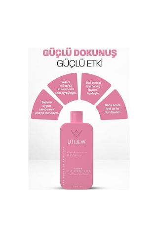 Uraw Keratin Ve Hyaluronik Asit Saç Kremi 250 ML