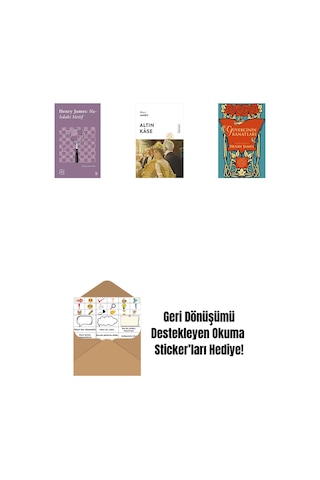 Everest Açıkhava 16 - Halıdaki Motif + Altın Kâse Ciltli + Güvercinin Kanatları Ciltli + Okuma Sticker'ları