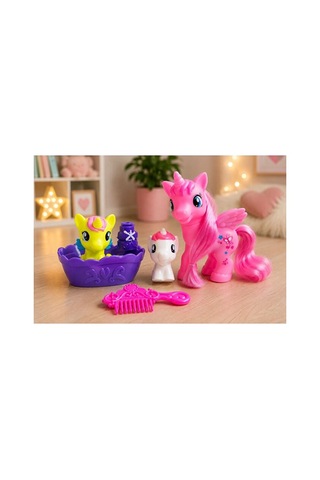 My Little Pony - Pony Ailesi Oyuncak Set Pony Oyuncak 6 Parça