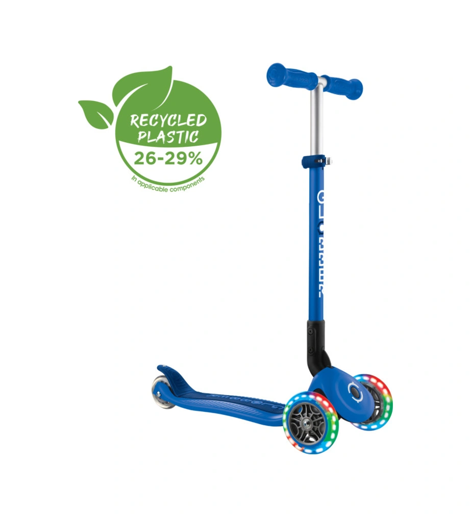 Globber Primo Fantasy 3 Tekerlekli Çocuk Scooter Mavi
