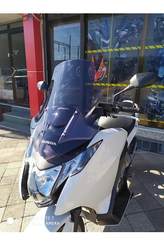 Honda Integra Nc700D Nc750D Uzun Ön Cam Koyu Füme Zeus 61CM 4 MM