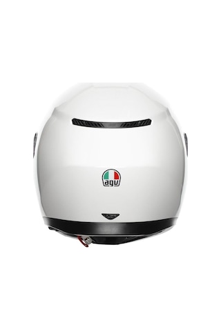 Agv K3 MPLK Mono Beyaz Motosiklet Kaskı