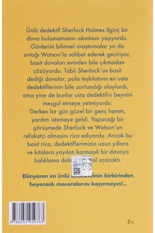 Sherlock Holmes Ve Dörtlerin Yemini: Kısaltılmış Metin
