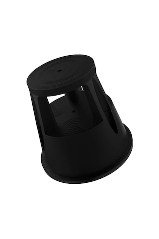 Basamaklı Kaymaz Tabure Siyah çok Renkli