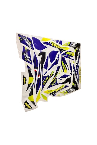 Yamaha Yzf R25 Rossi Köpek Balığı Shark Sticker Etiket Kaplama Modeli Lacivert