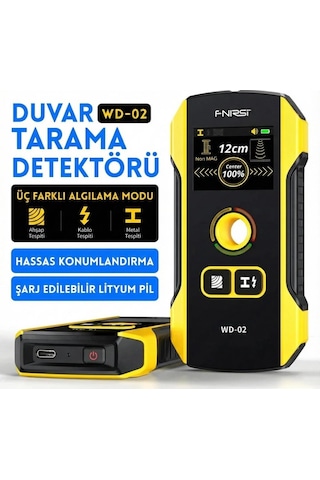 Fnırsı Wd-02 Duvar Tarayıcı Metal Dedektörü
