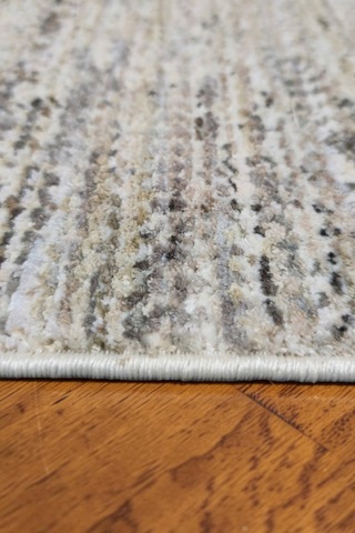 Vivanni Home Ashlynn Polyester Vintage Halı Pamuk Atkı Tabanlı Modern Dokuma Ev Halısı Bej - Vizon