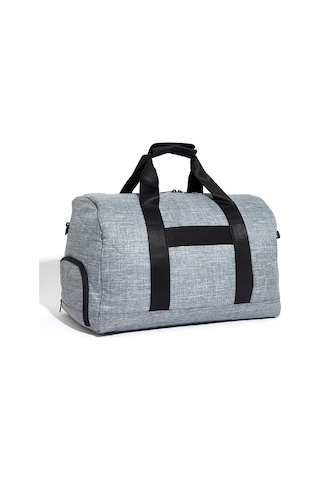 Herschel Novel Duffle Tech El Valizi 11291 Raven Crosshatch Çok Renkli