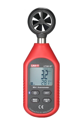 UNI-T UT363BT Bluetooth Bağlantılı Mini Rüzgar Esinti Ölçer