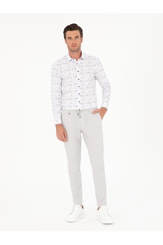 Cacharel Erkek Açık Gri Pantolon Kanvas-chino 50284664-vr001