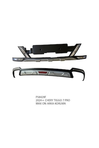 Autogp Chery Tiggo 7 Promax Ön Ve Arka Tampon Koruma Difüzör Plastik 2024+