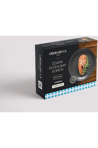 Ordinary-Us Izgara Buğulama Somon 1 Porsiyon 150 G