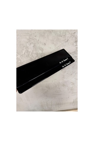 Is It Love Polikarbon Plakalık Piano Black - 665824187