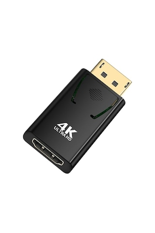 4k 30hz Displayport Dp To Hdmı Çevirici Dönüştürücü Adaptör