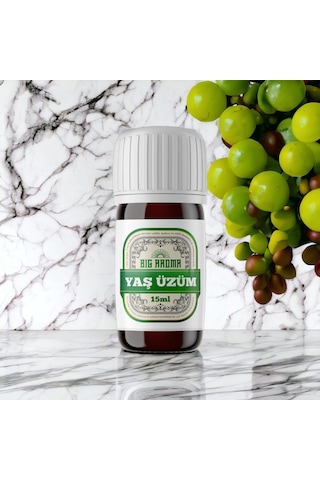 Big Aroma Tekirdağ Yaş Üzüm Aroması 15 ML - 5 L Uyumlu