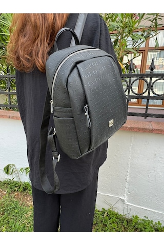 Kadın Okul Sırt Çantası 6011mh Siyah Camel