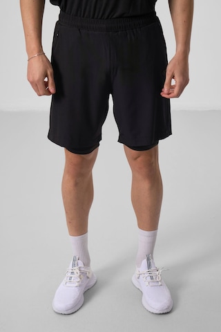 Tommy Life Siyah Polyester İnce Yumuşak Standart Fit Erkek Taytlı Şort - 81287 Siyah
