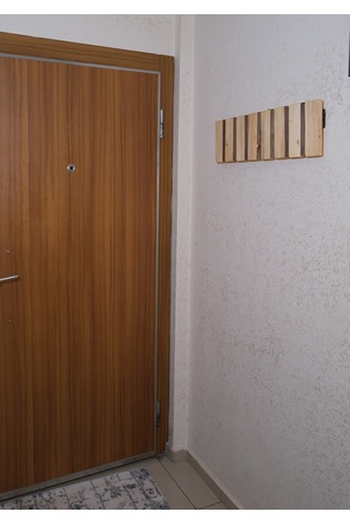 Ahşap Duvar Askılığı Bej