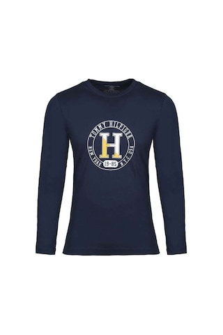 Tommy Hilfiger Tommy Hılfıger Erkek Sweatshırt 09t4214 410 Lacivert