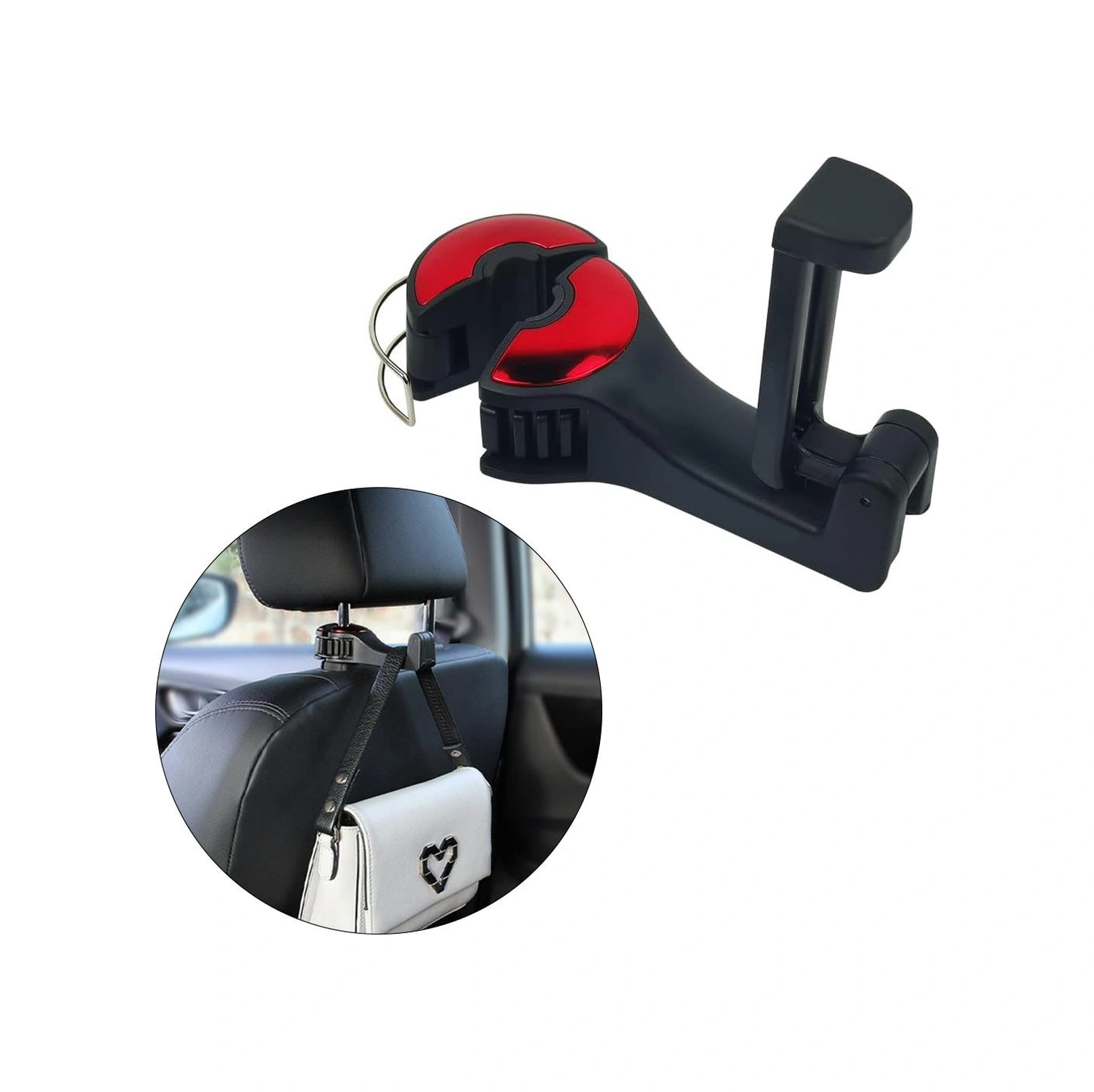 Powermaster Pm-20941 Araç Koltuk Arkası Kanca Askılık Siyah