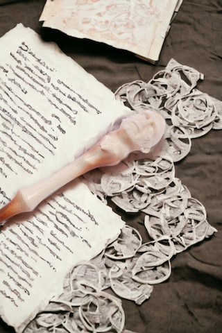 Harry Potter Başlı Voldemort Asa 33 Cm Voldemort Asası Başlı