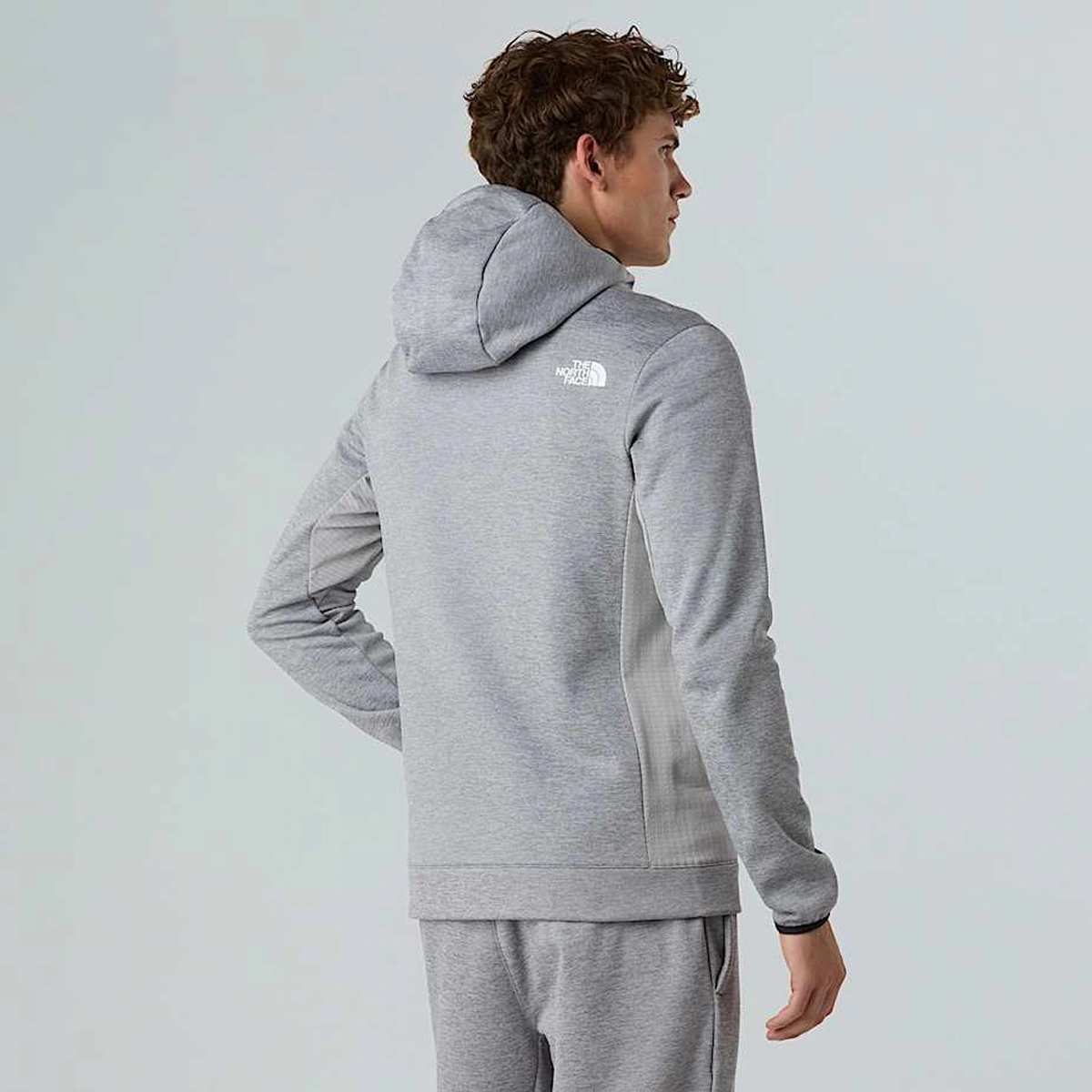The North Face Mountain Athletics Fleece Erkek Gri Kapüşonlu Ceket Gri