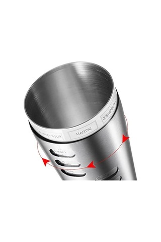 Jialan Kokteyl Bar Seti, Döndürme Tarif Kılavuzlu Kokteyl