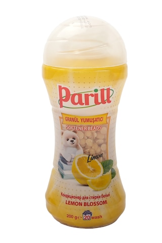 Parill Organik Vegan Granül Çamaşır Yumuşatıcı Limon Kokulu, 200g 20 Yıkama Yerli Üretim Tekli