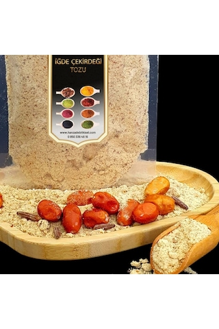Hanzade Bitkisel İğde Çekirdeği Tozu Taze Öğütülmüş 1 KG