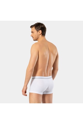 Cacharel Erkek Likralı Boxer 1317/beyaz Beyaz