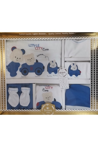 Brava Baby Brava Lacivert 10lu Hastane Çıkışı Lacivert
