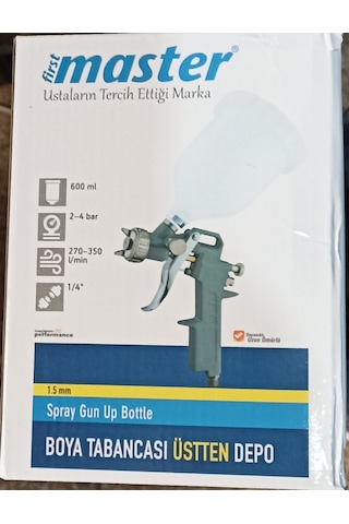 Master Boya Tabancası Üstten Depo 1.5 MM