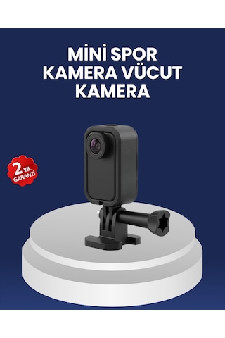 Vlog, Seyahat Ve Günlük Video Çekimleri İçin Mini Kamera