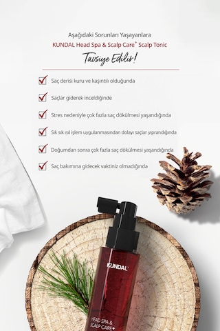 Kundal Scalp Kafein İçerikli Dökülme Karşıtı Saç Derisi Güçlendirici Tonik 100 ML